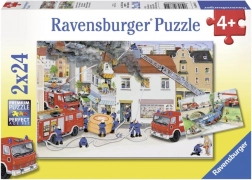 Ravensburger puzzel Brandweerkazerne 2x24 stukjes