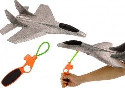 Styropor straaljager met lanceerder grijs