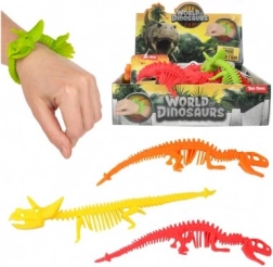 Siliconen rekbare dinosaurus armband – antistress armband voor kinderen
