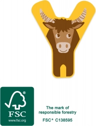 Small Foot houten letter Y