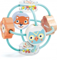 Rammelaar Djeco BabyBali voor kinderen vanaf 3 maanden