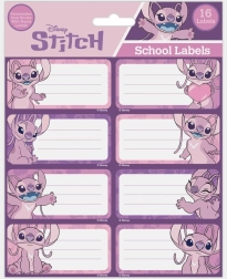 Disney Lilo & Stitch naamlabels voor schriften Angel