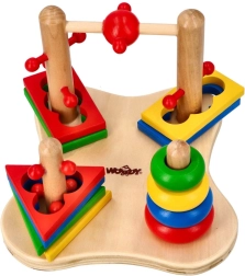 Woody motoriek 3D kralenframevormen - 1 stuk