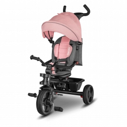 Driewieler 2-in-1 Haari van Lionelo – Bubblegum