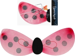 Set lieveheersbeestje-accessoires – vleugels en toverstaf voor kinderen