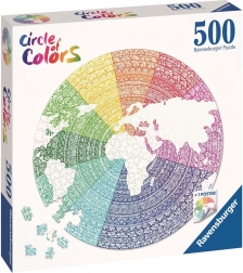 Ravensburger puzzel Mandala kleurenkring 500 stukjes