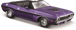 Modelauto 1970 DODGE CHALLENGER R/T cabriolet 1:24