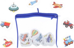 Waterspeelstickers vervoermiddelen voor kinderen voor bad en zwembad