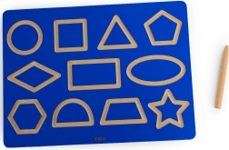 Viga grafomotorische schrijfplaat vormen voor schrijfoefening