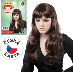 Bruine kinderpruik Wig