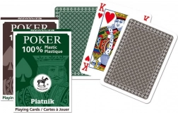 Plastic kaarten voor POKER en BRIDGE – Frans type