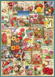 Eurographics puzzel catalogus bloemzaden 1000 stukjes