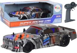 RC sportauto 1:18 grijs