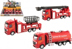 Brandweerauto met terugtrekfunctie