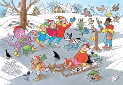 Jumbo Puzzel Jan van Haasteren Junior: Schaatsen 240 stukjes
