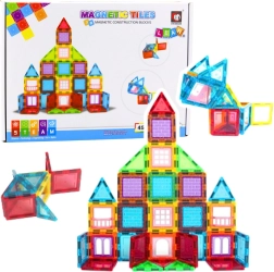 Magnetische 3D bouwset – educatieve set van 45 onderdelen