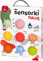 Pastelkleurige sensorische ballen zonder gaatjes – set van 8 stuks