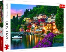 Puzzel 500 stukjes Meer van Como Italië