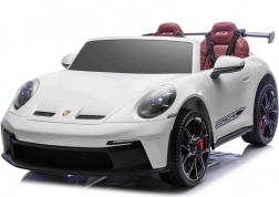 Elektrische kinderauto PORSCHE 911 GT3 Strong MP4 – Wit