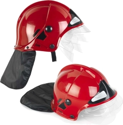 Kinderbrandweerhelm met opklapbaar vizier MSA – rood