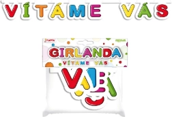 Papieren slinger Welkom