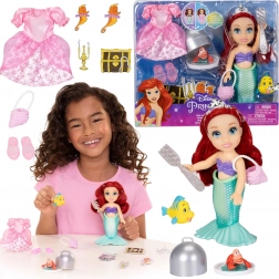 Mini pop DISNEY De Kleine Zeemeermin Ariel 16 cm met accessoires