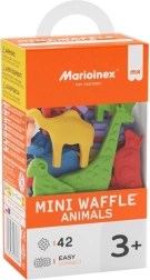 Creatieve bouwset Mini Waffle Dieren 42 stuks