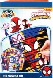 kraskrab-boek SPIDEY A5 – creatieve set voor kinderen