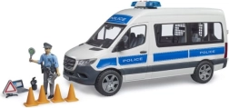 Politiebusje MB Sprinter met licht en geluid van Bruder