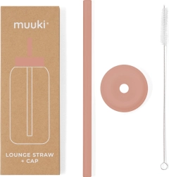 Rietje en deksel in Muuki Lounge-stijl - Canyon Clay