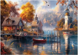 ANATOLIAN Puzzel Herfst aan het meer 1500 stukjes