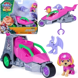 Paw Patrol Dino Movie: Skye Dino Rescue straaljager met figuren