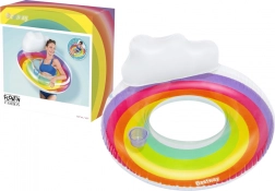 Opblaasbare zwemband 107 cm regenboog BESTWAY