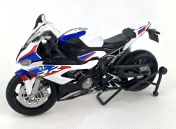 Motorfiets BMW S1000RR schaal 1:12 wit