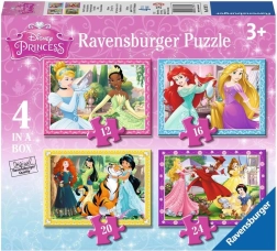 Ravensburger puzzel Disney Prinsessen 4-in-1