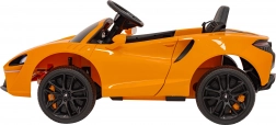 Elektrische kinderauto McLaren Artura 4x4 met afstandsbediening en LED – Oranje