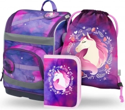 BAAGL schoolset Zippy Plus Paard - schooltas, etui, gymzak