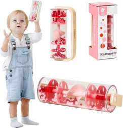 Classic World regenstok met kralen – rood