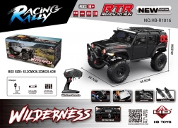 RC auto WILDERNESS RTR 1:10 zwart