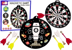 Dubbelzijdige magnetische darts 6 stuks