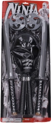 Ninja set masker en vijf wapens voor kinderen