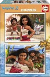 Puzzle EDUCA VAIANA 2 – 2×100 stukjes