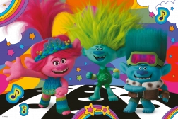 Puzzle TREFL TROLLEN – vrolijke trollen, 100 stukjes