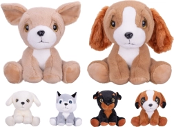 Pluchen hondje 20 cm – heerlijk zacht knuffeltje voor kinderen vanaf de geboorte