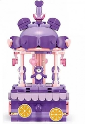 Sluban carrousel met beertje – bouwset