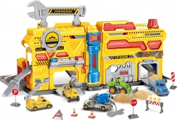 Draagbaar bouwstation met licht en geluid