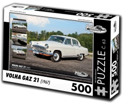 Puzzel Retro Auto's Volha GAZ 21 (500 stukjes)