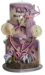 Roze cadeauset haaraccessoires (35 stuks)