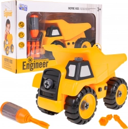 Bouwbare betonmolen voor kinderen 3+ met schroevendraaier en 3 bits – Kiepwagen