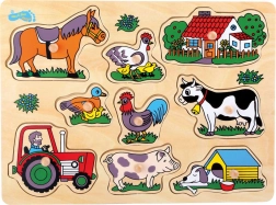 Small Foot houten puzzel Boerderij